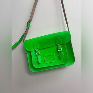 NEON green The Cambridge Satchel Company bag